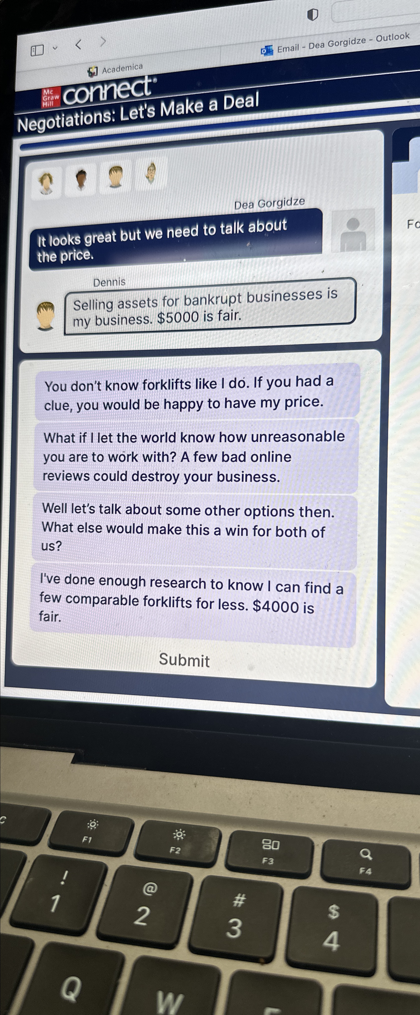  [ c.] Academica Email - Dea Gorgidze - Outlook Michich connect