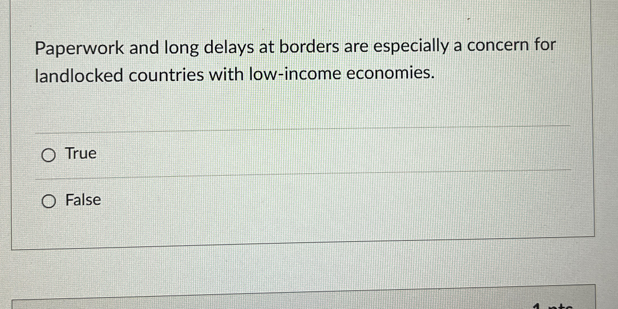  Paperwork and long delays at borders are especially a concern for