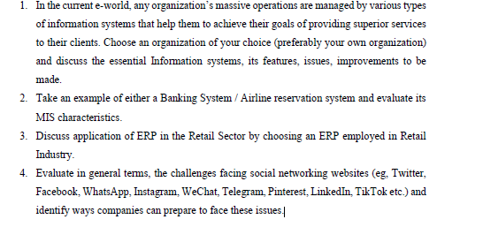  In the current e-world, any organization's massive operations are managed by