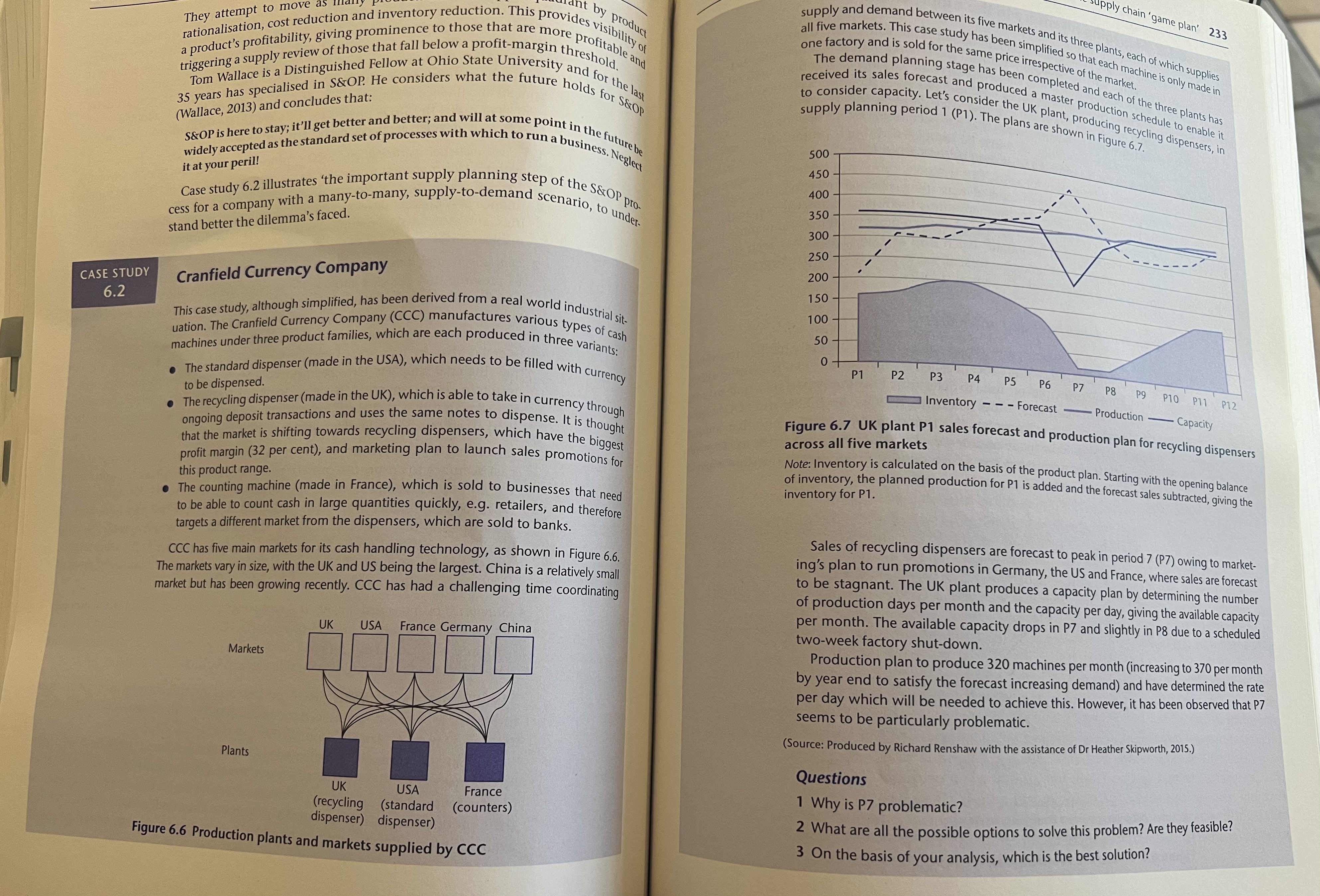  1) why is P7 problematic? 2) what are all the possible