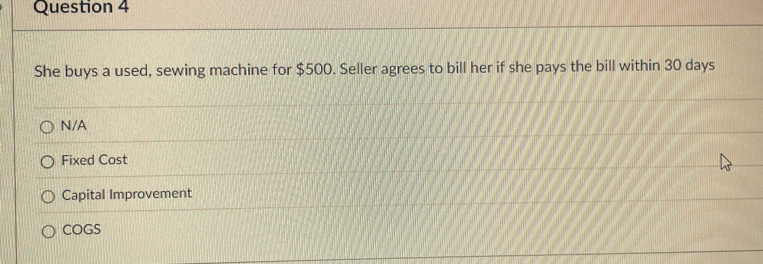  March 1: A store (customer) called "The Clothing Lab" pays its