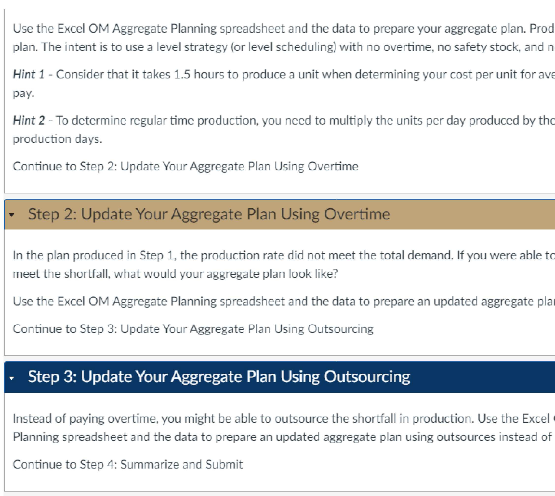  This chart provides the variables and cost for each variable. VariablesCostInventorycarryingcost$7perunitpermonthSubcontractingcost$25perunitAveragepayrate$12perhour(8hoursperday)Overtimepayrate$18perhour(above8hoursperday)Labor-hoursneededtoproduceoneunit1.5hoursperunitUnitsperdayproduced50Beginninginventory0Plannedendinginventory0Lostsalesperunit$30