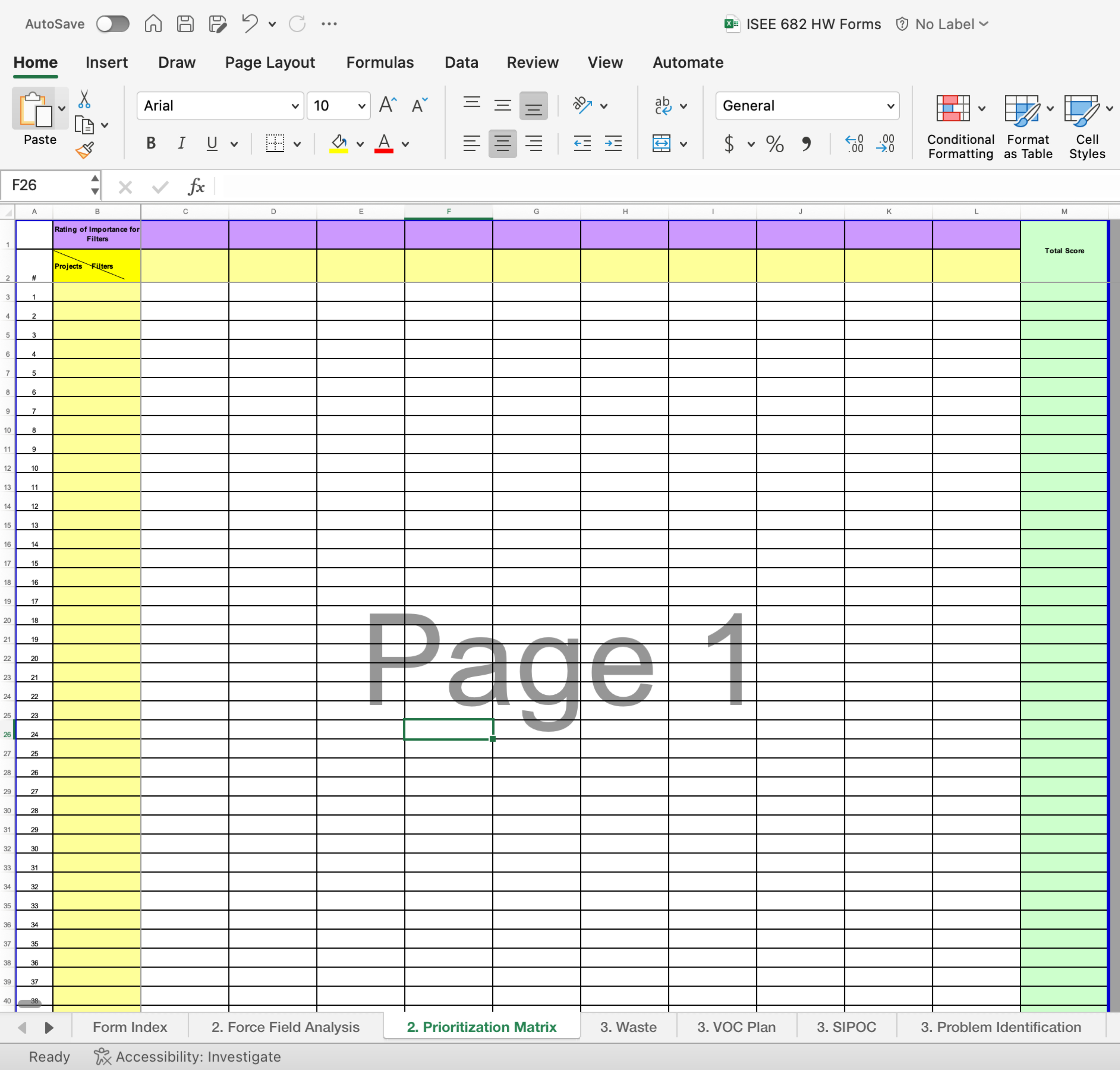  Part 1: Organization: Texas Roadhouse a) Develop a force field analysis