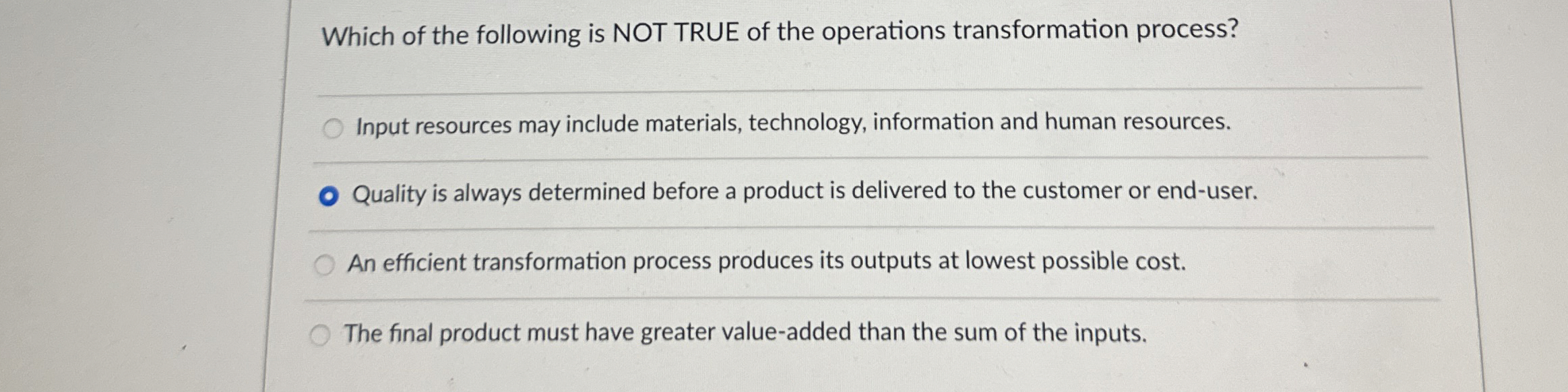  Operations strategy links planned strategy with executed reality. It embodies the