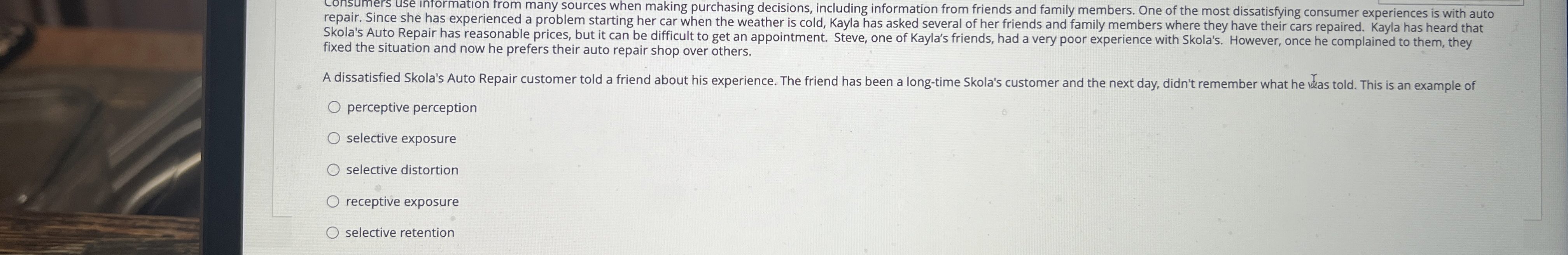  mas frources when making purchasing decisions, including information from friends and