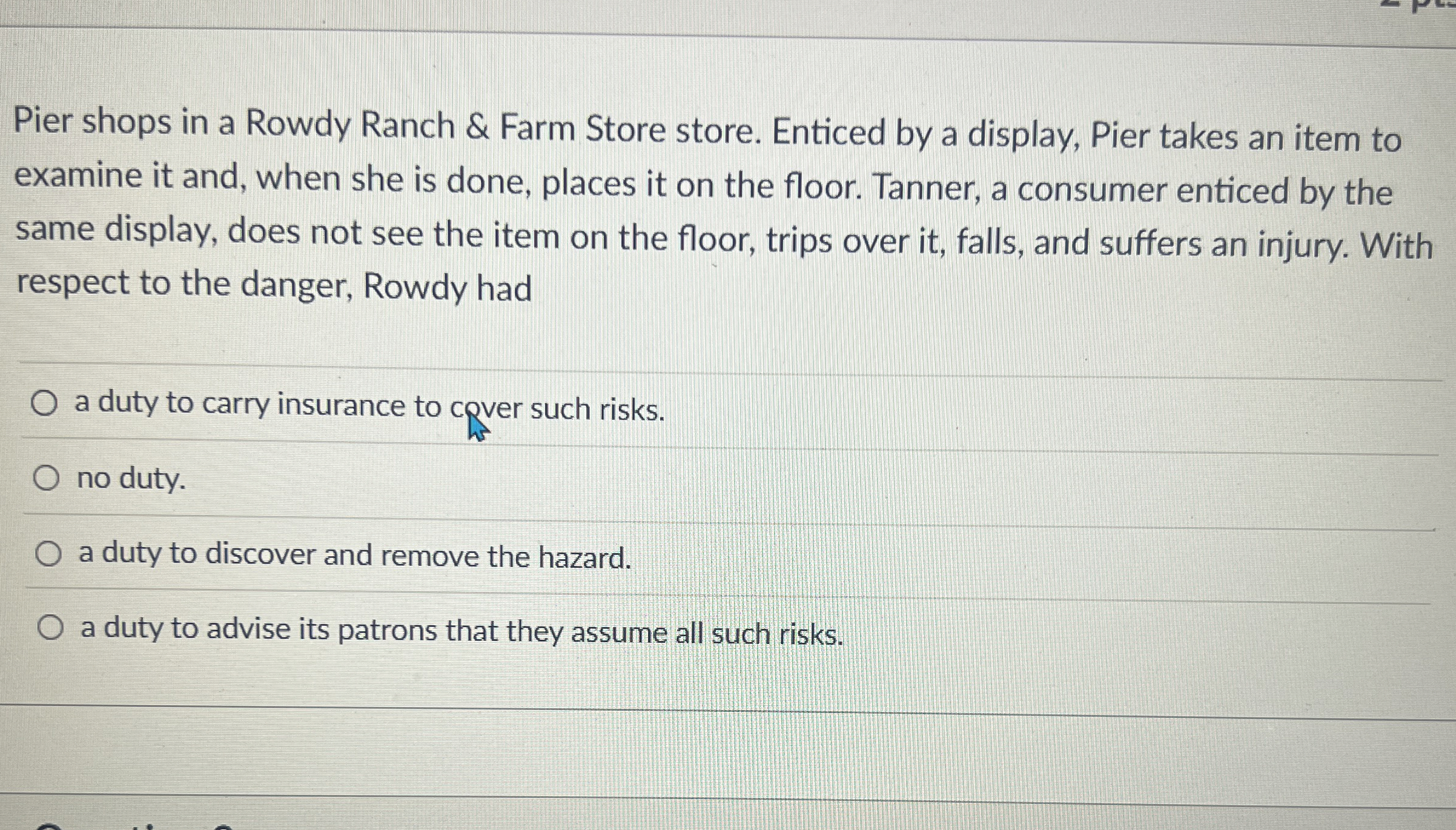  Pier shops in a Rowdy Ranch & Farm Store store. Enticed