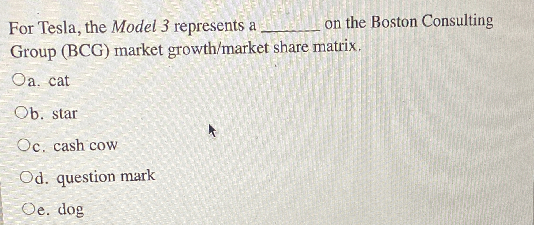 For Tesla, the Model 3 represents a q, on the Boston