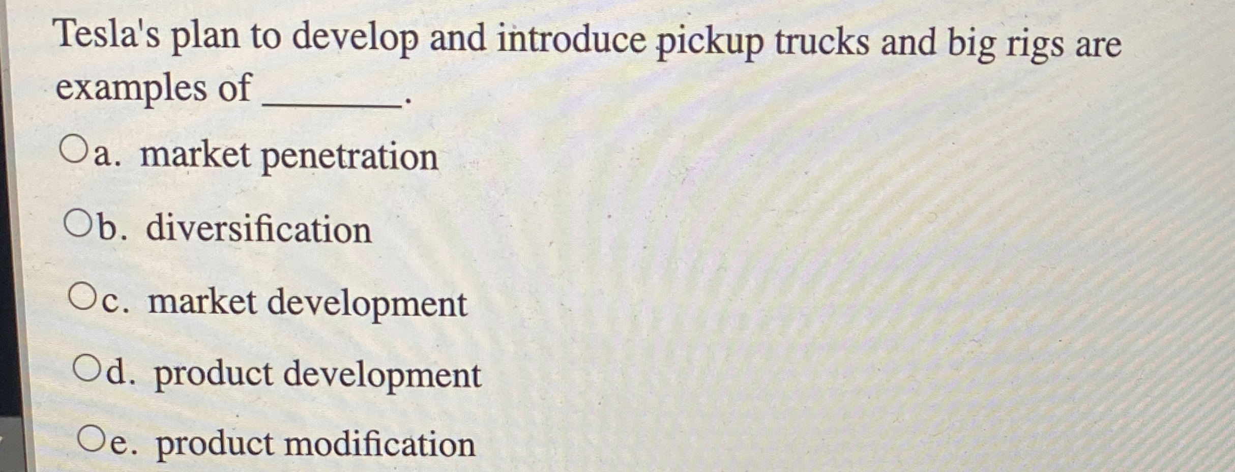  Tesla's plan to develop and introduce pickup trucks and big rigs