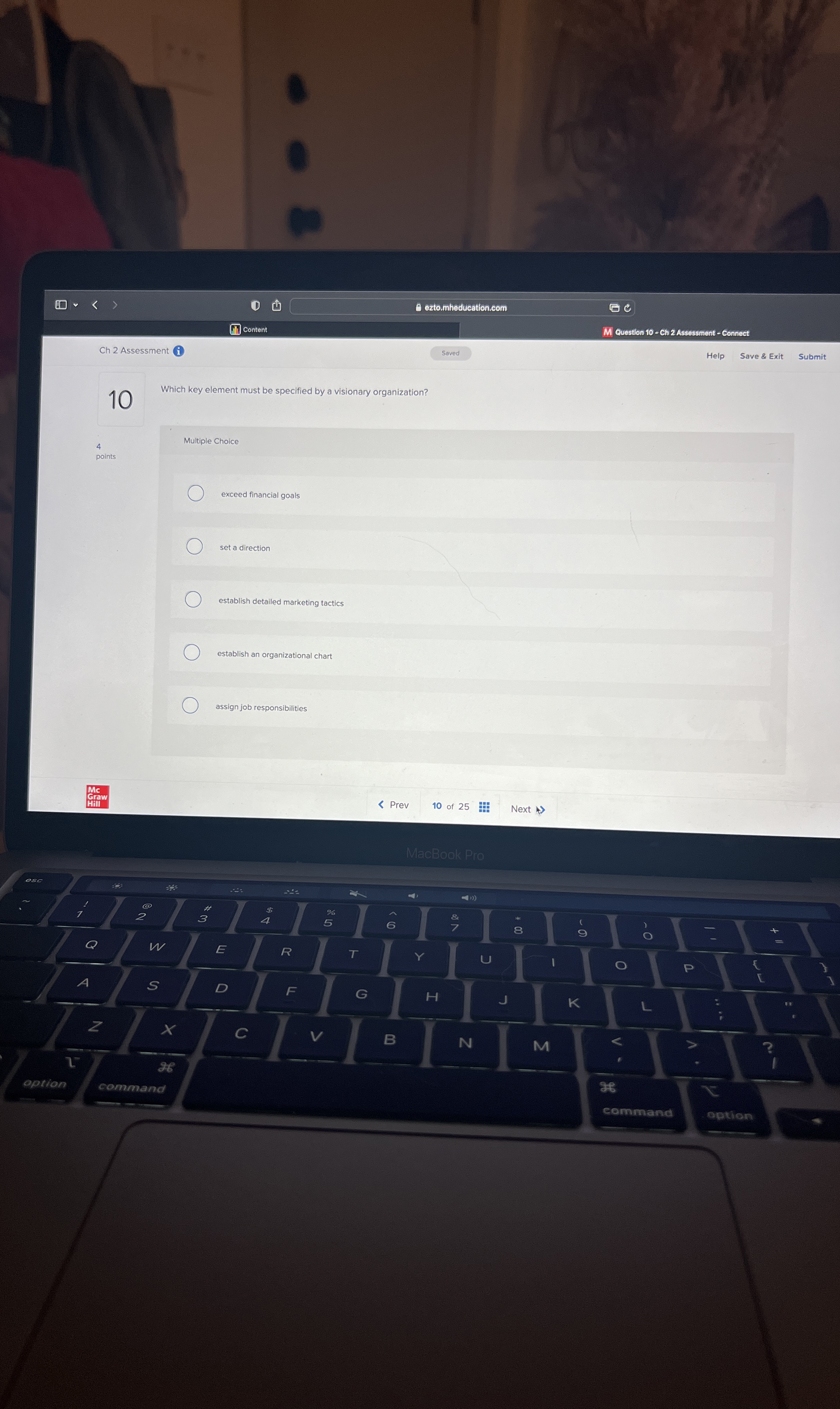  (1) 4 0 eztomheducation.com NTR content Ch 2 Assessment i Saved