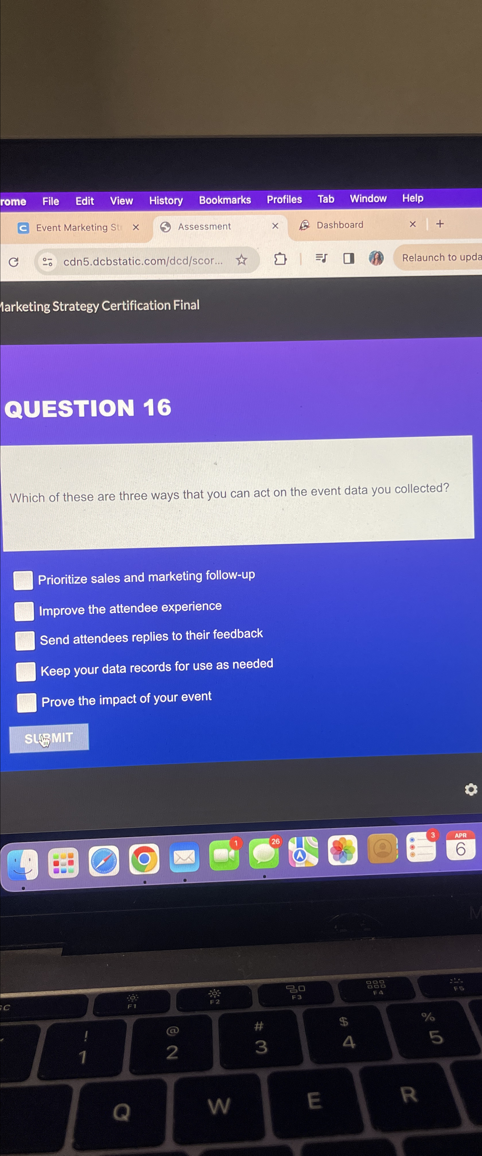  rome File Edit View History Bookmarks Profiles Tab Window Help Event