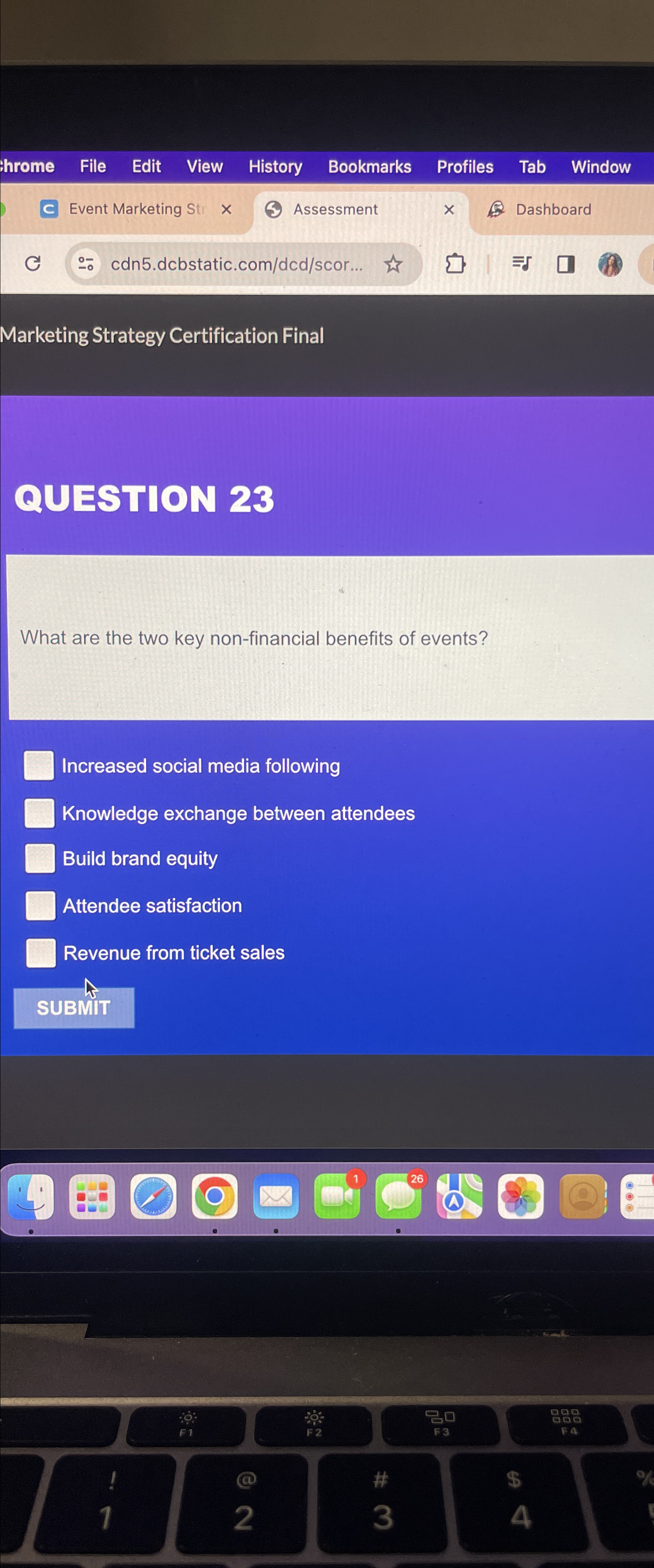  throme File Edit View History Bookmarks Profiles Tab Window Event Marketing