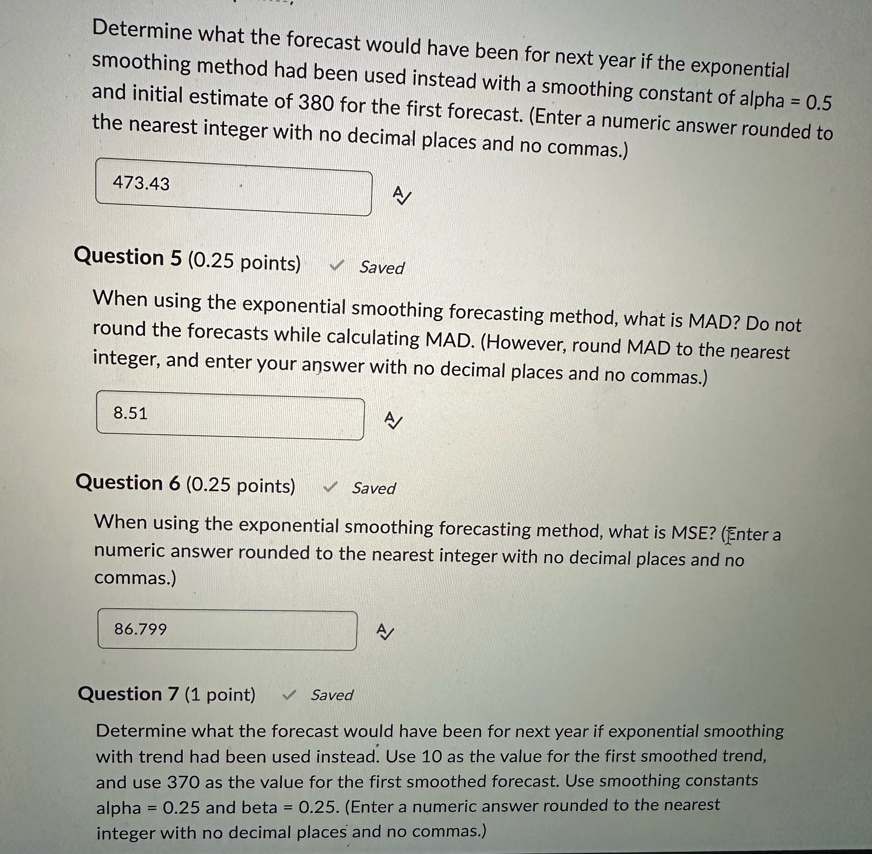  Question 1(0.5 points) The Andes Mining Company mines and ships copper