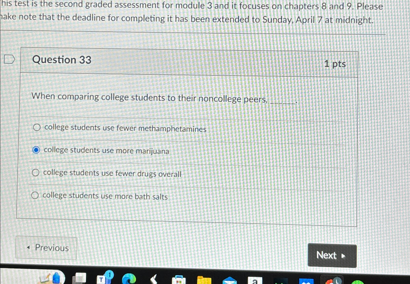  his test is the second graded assessment for module 3 and