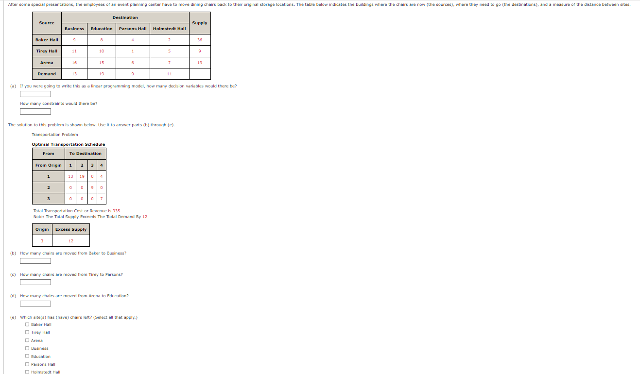  (a) If you were going to write this as a linear