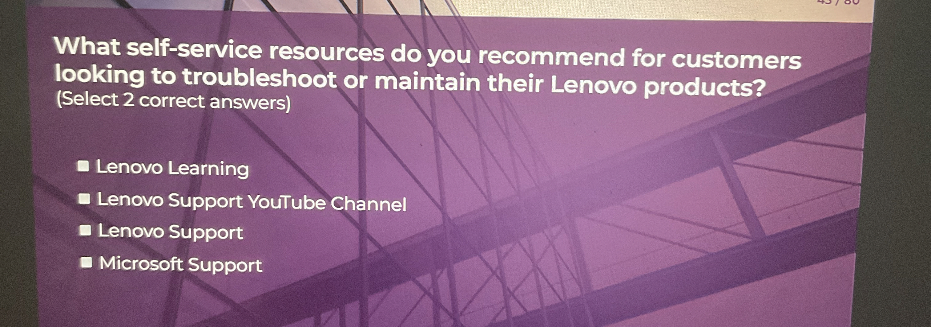 What self-service resources do you recommend for customers looking to troubleshoot