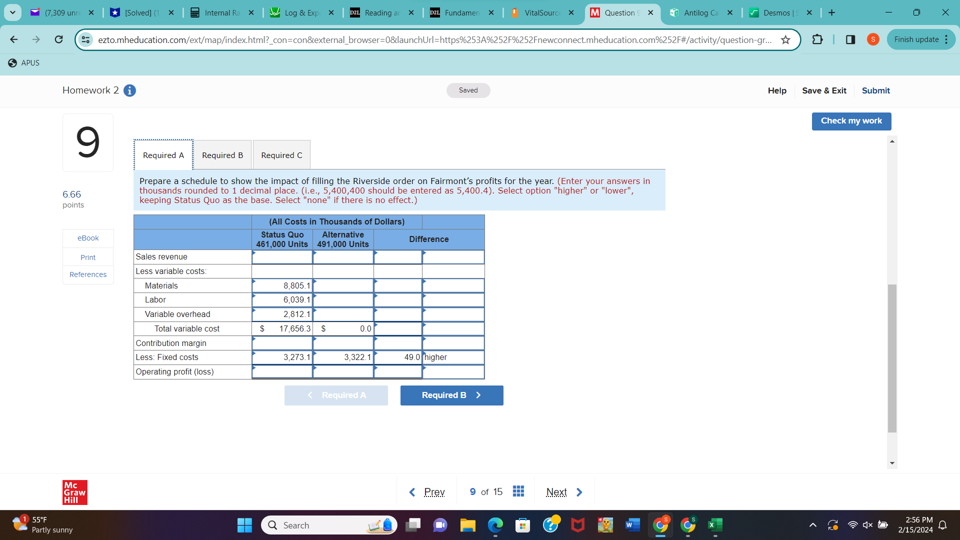 x | 4 Log & Exp( x | D2L Reading ar X