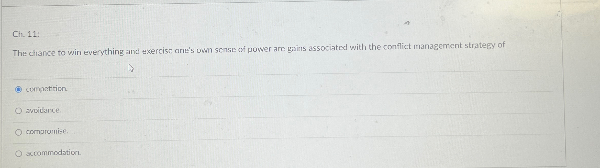  Ch.11: The chance to win everything and exercise one's own sense
