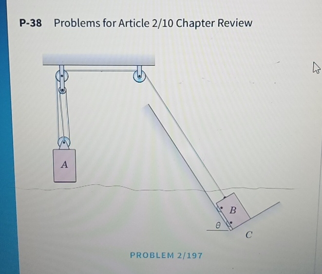  P-38 Problems for Article 2/10 Chapter Review PROBLEM 2/197 