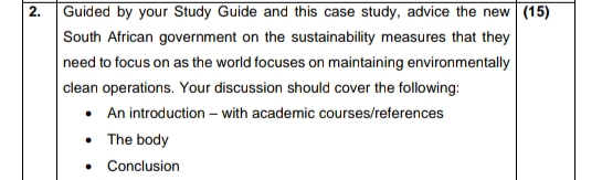  , Guided by your Study Guide and this case study, advice