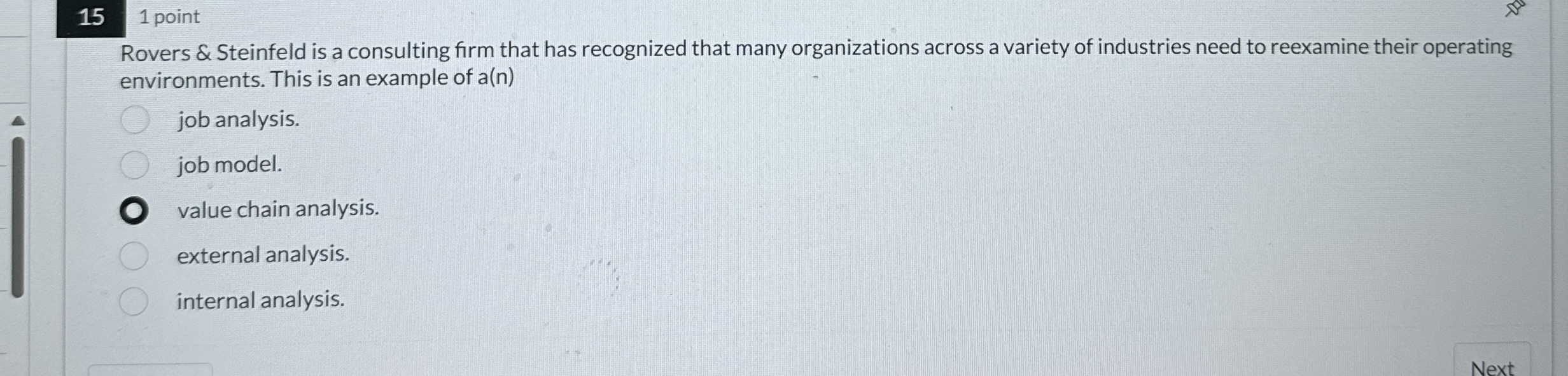  151 point Rovers & Steinfeld is a consulting firm that has