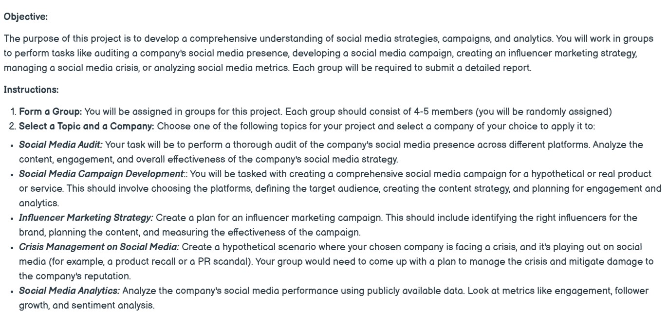  Objective: The purpose of this project is to develop a comprehensive