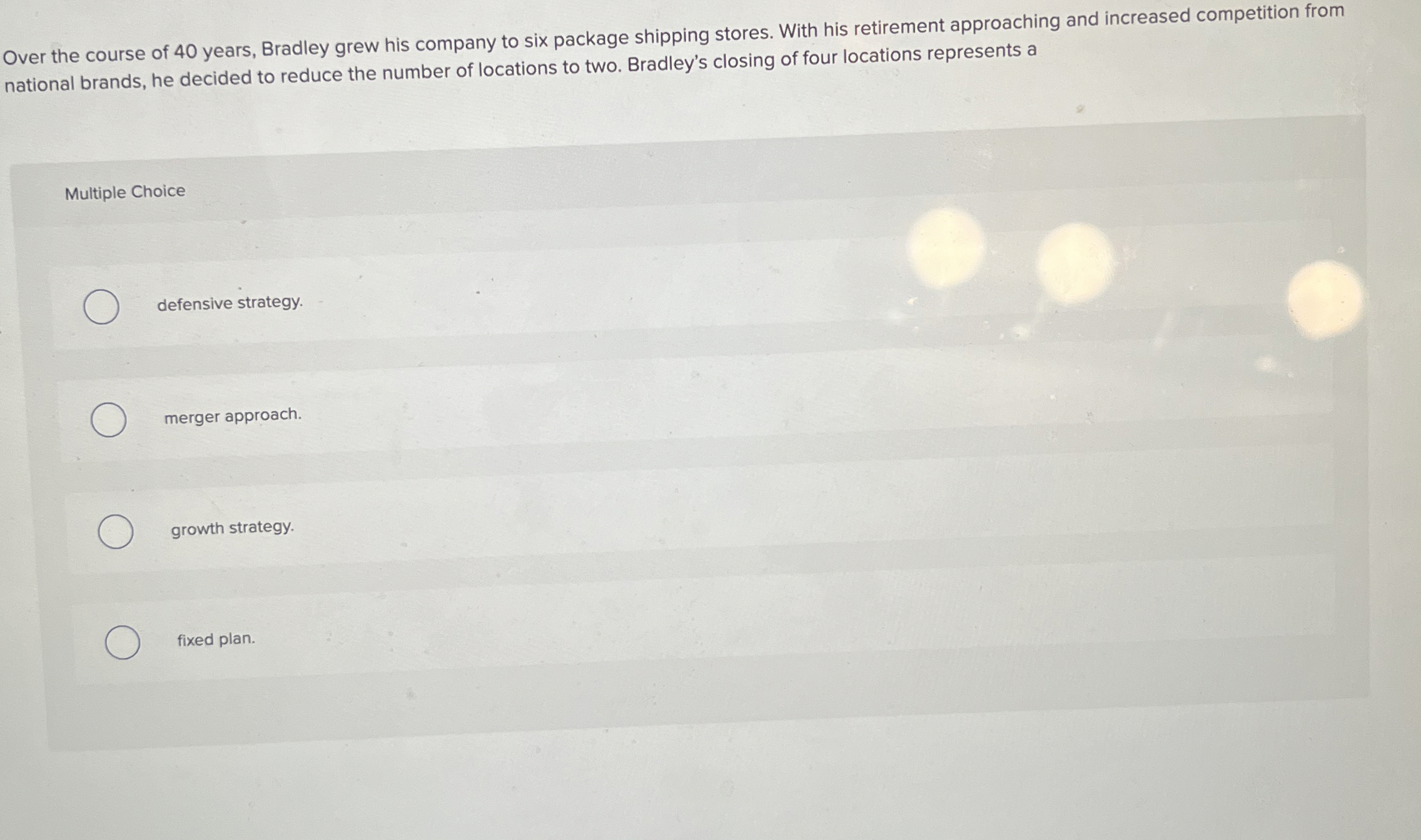  Exam Two -5,6,7,8 Help Save & Exit Subm er the course