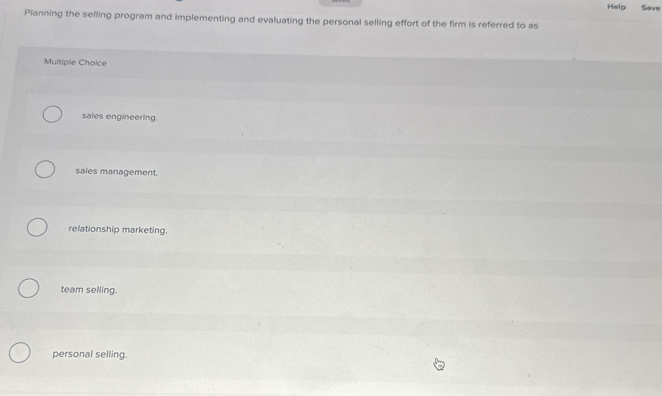 Planning the selling program and implementing and evaluating the personal selling