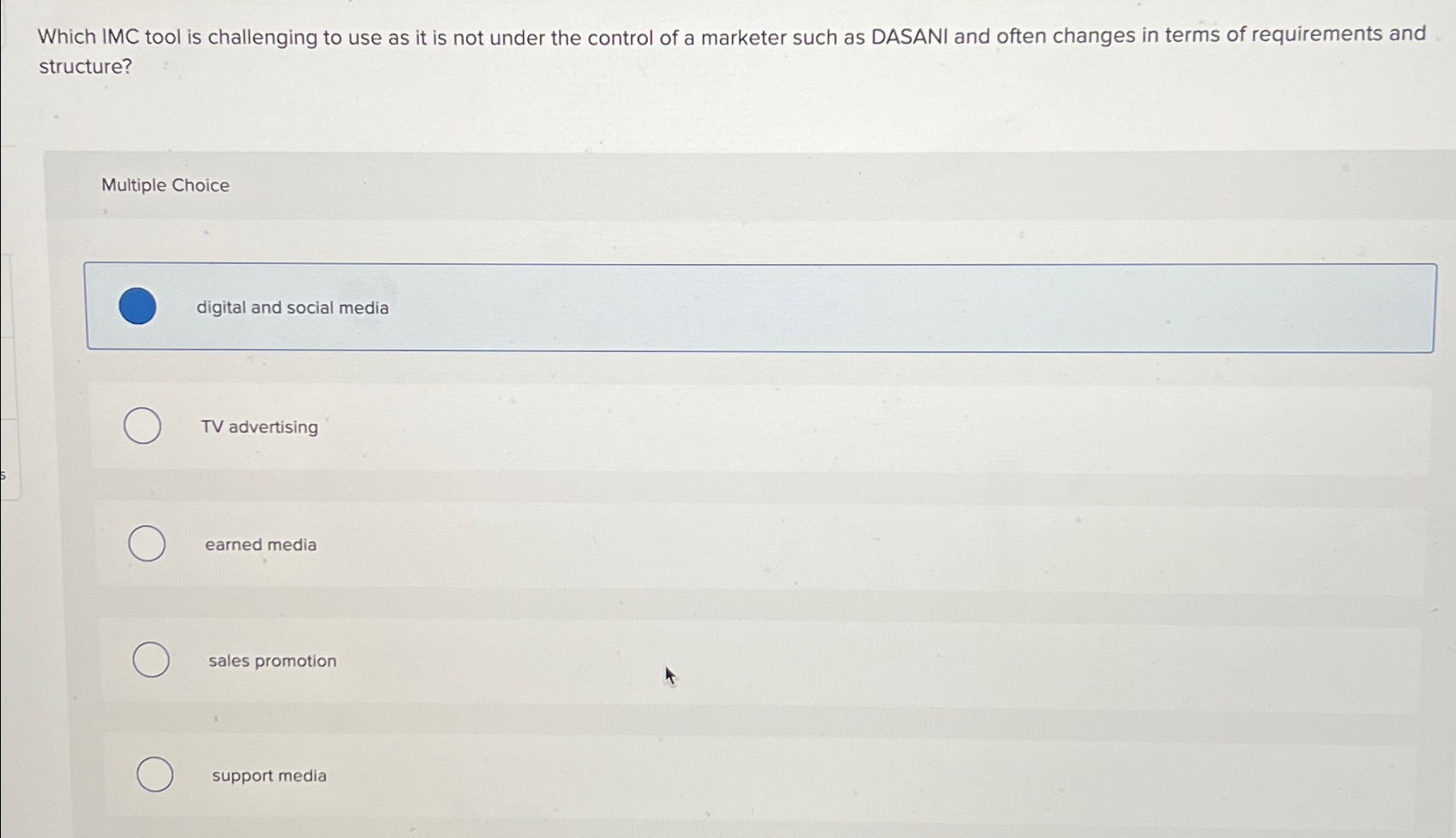  Which IMC tool is challenging to use as it is not