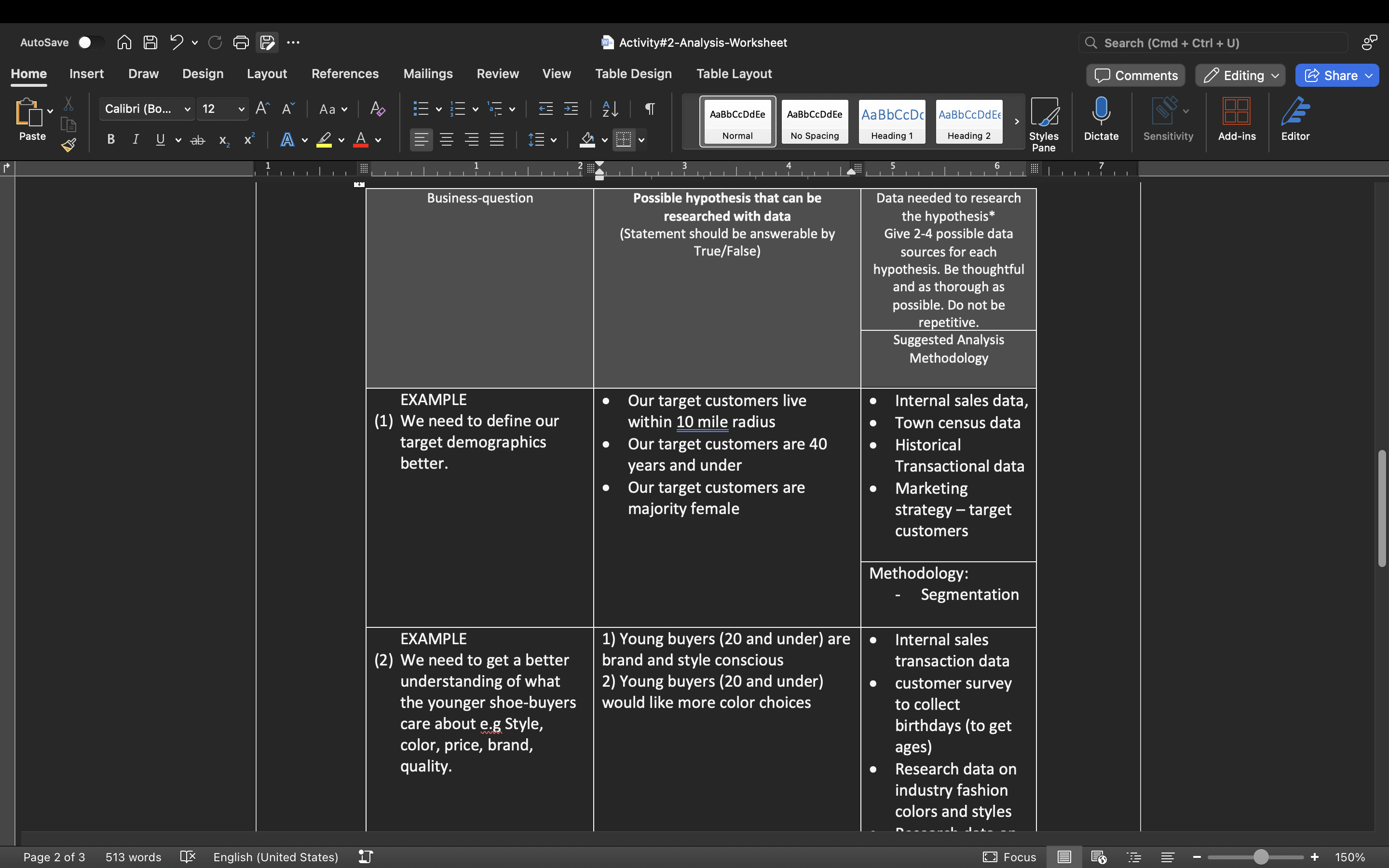  Assignment: In this assignment, you will touch upon the first 2