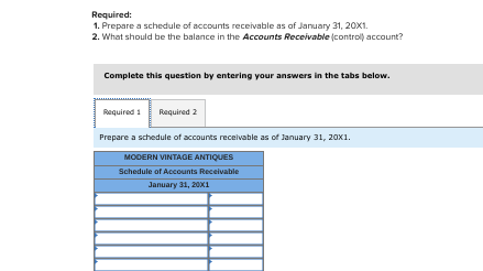 for Modern Vintage Antiques follows below. Name: Stella Bianco Address: 917 Broadway,