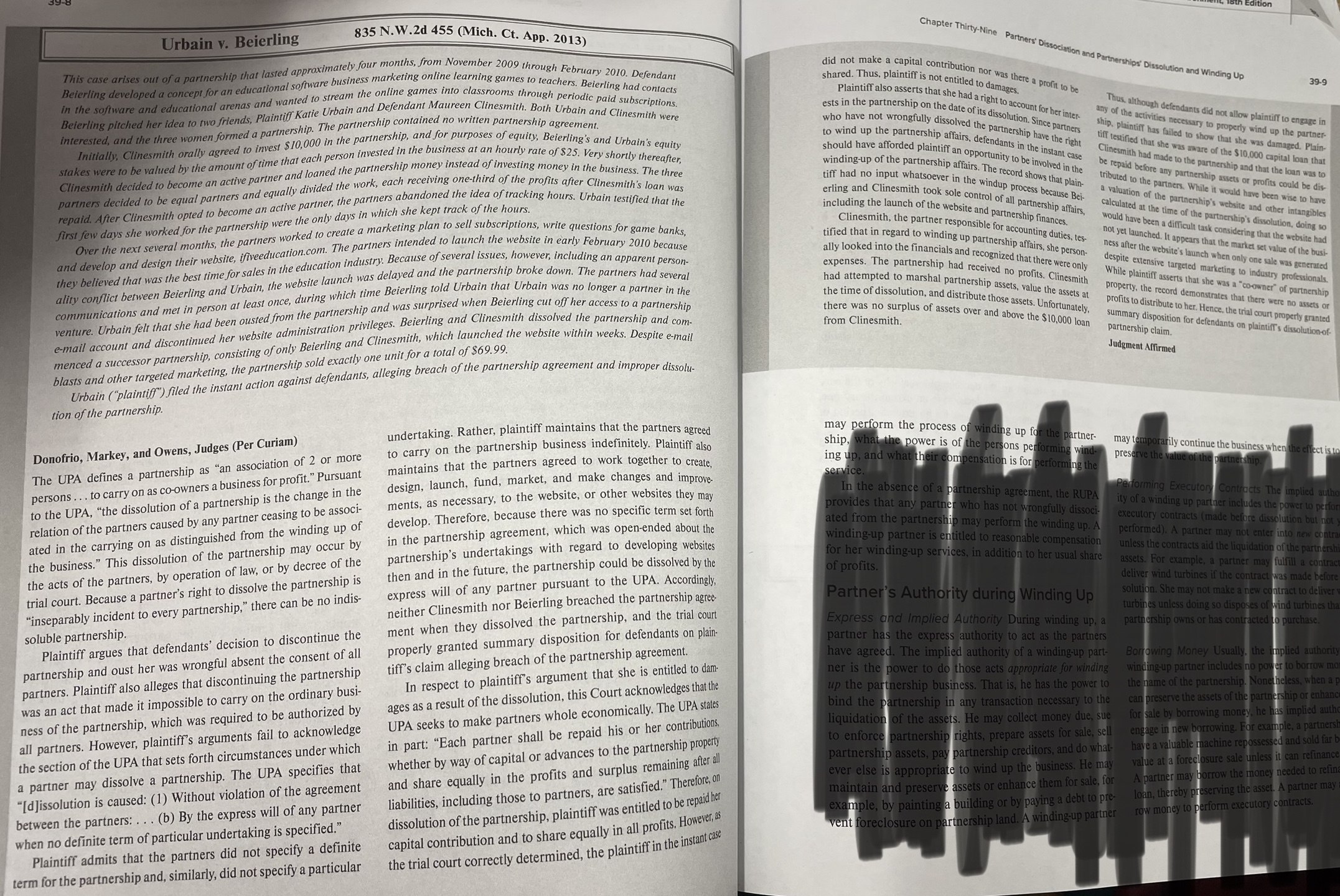  irac method please Issue, rule,application, conclusion 