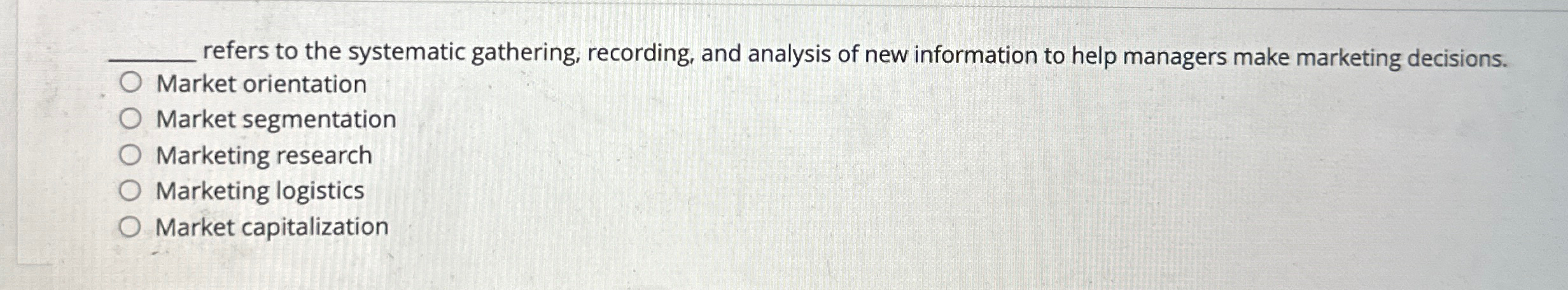  q, refers to the systematic gathering, recording, and analysis of new