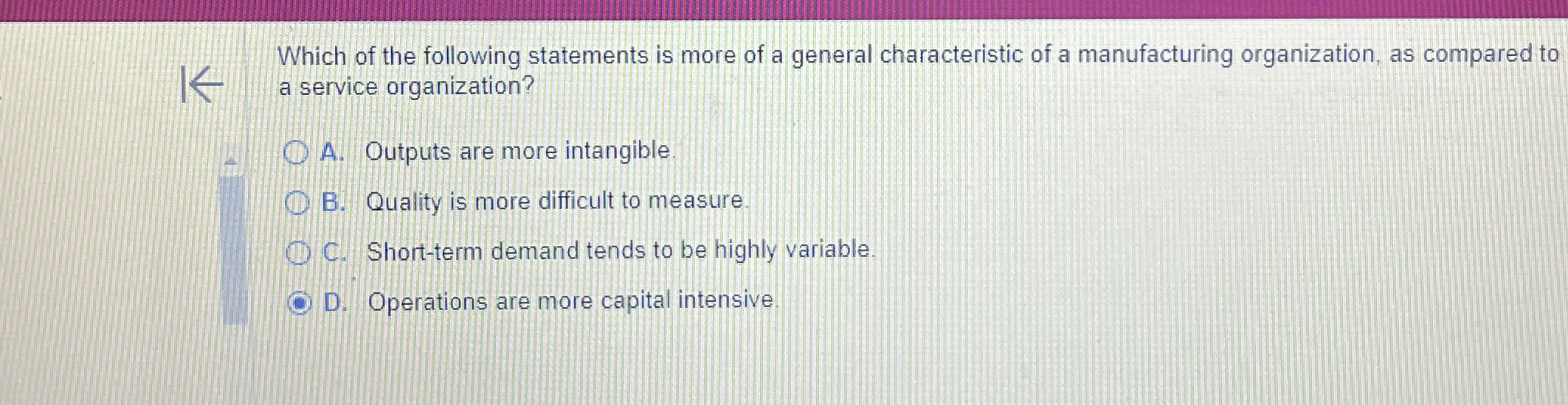  \table[[,Variable Costs,Fixed Costs,],[,Per unit,Total,Per unit,Total,,],[If 5,000 units are produced,$2.00,$,10,000,$9.00,$,45,000],[If 25,000 units
