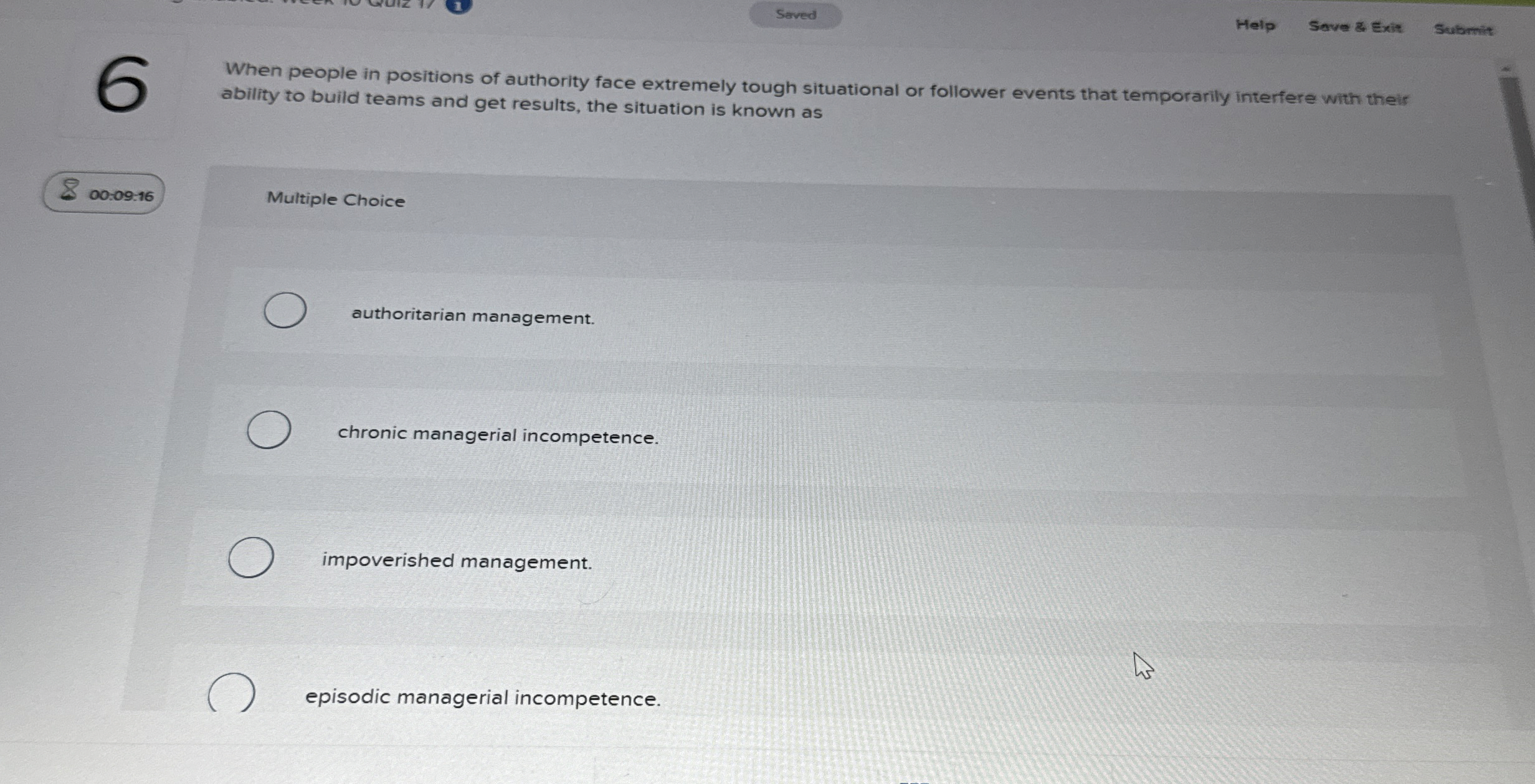  Saved Help Sove & Exit Subment When people in positions of