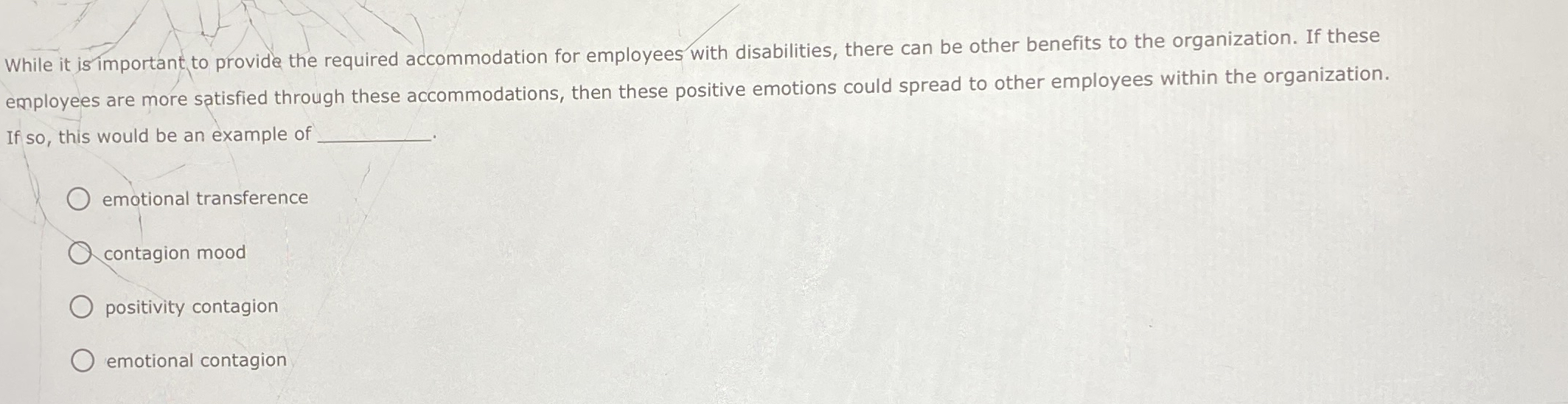  While it is important to provide the required accommodation for employees