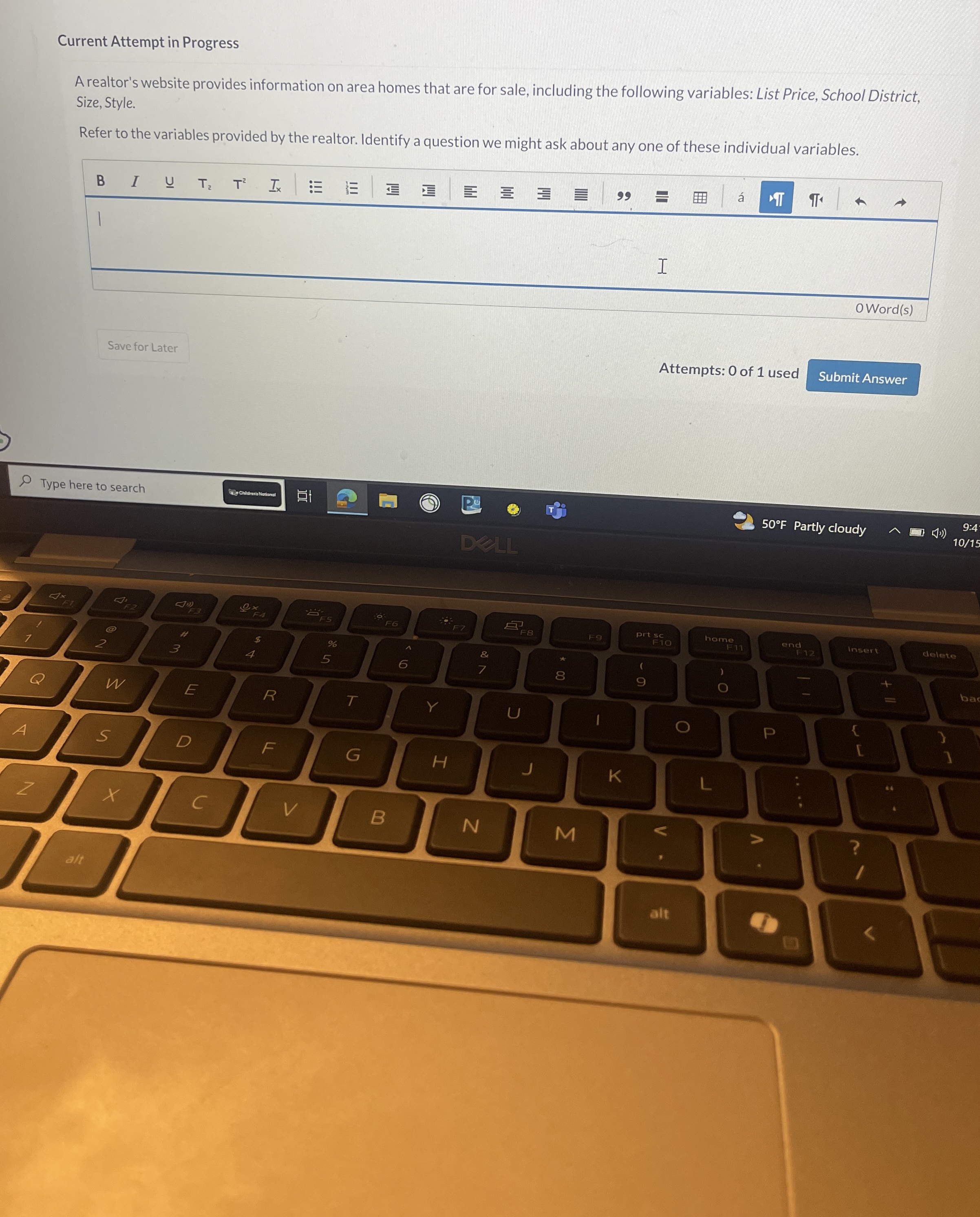  Current Attempt in Progress A realtor's website provides information on area
