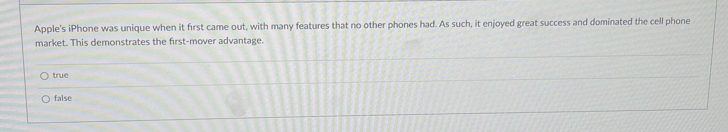  Apple's iPhone was unique when it first came out, with many