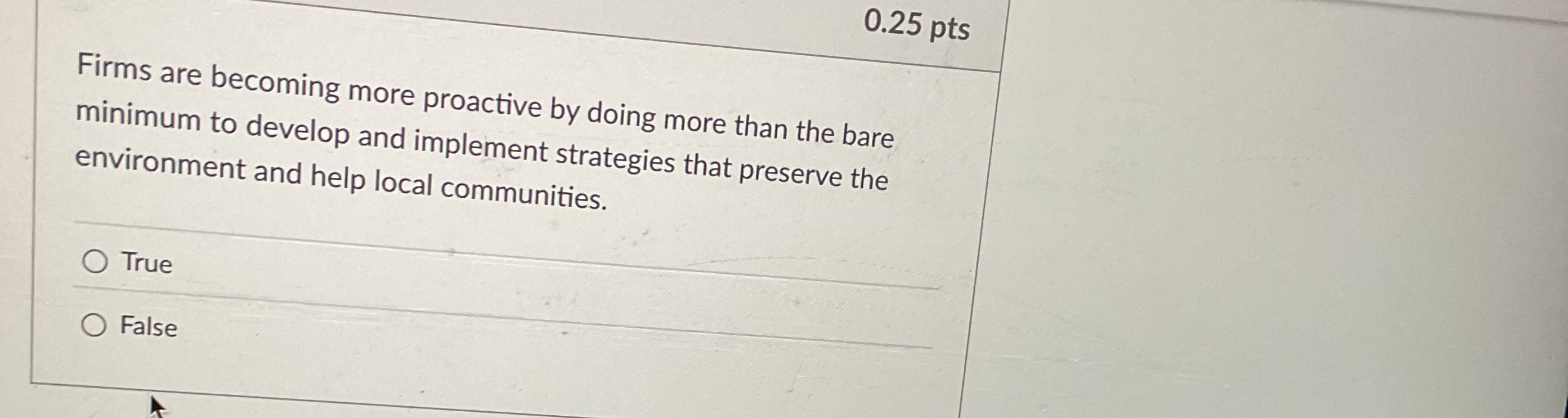  Firms are becoming more proactive by doing more than the bare