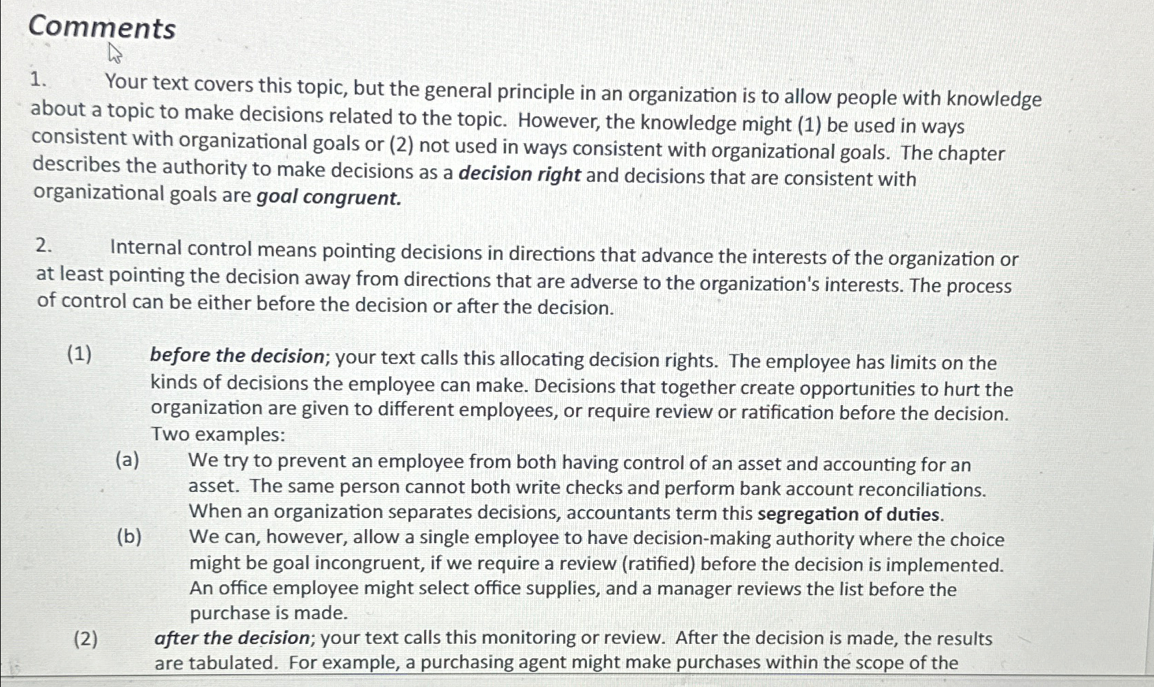  Comments Your text covers this topic, but the general principle in