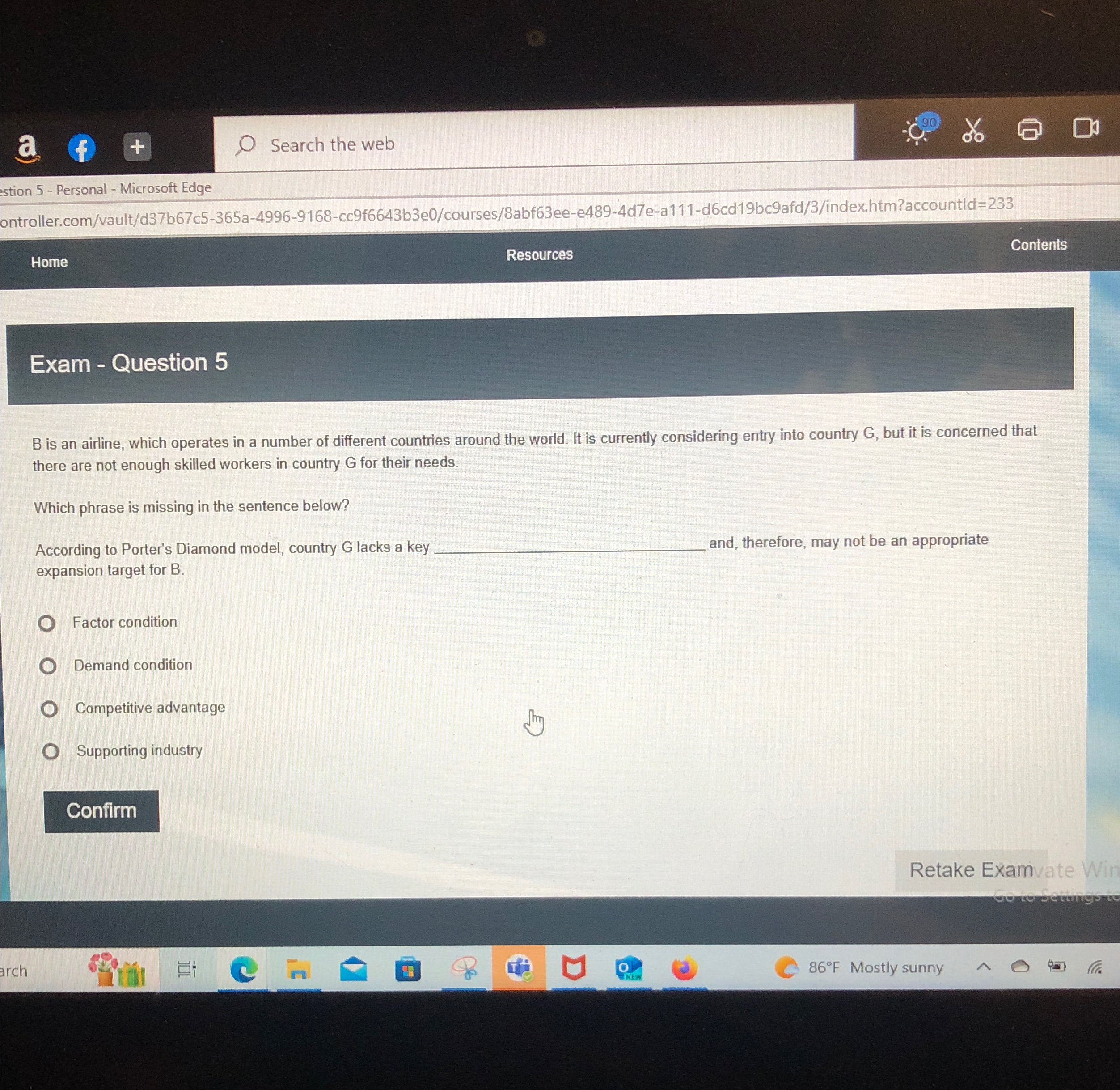  Search the web stion 5- Personal - Microsoft Edge ontroller.com/vault/d37b67c5-365a-4996-9168-cc9f6643b3e0/courses/8abf63ee-e489-4d7e-a111-d6cd19bc9afd/3/index.htm?accountld=233 Home