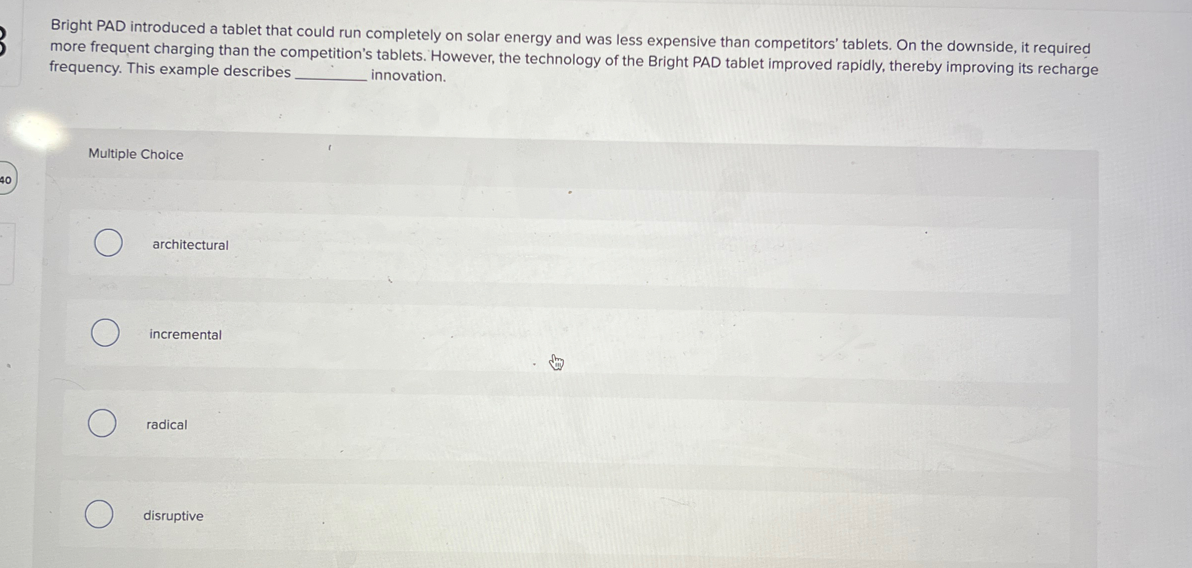  Bright PAD introduced a tablet that could run completely on solar