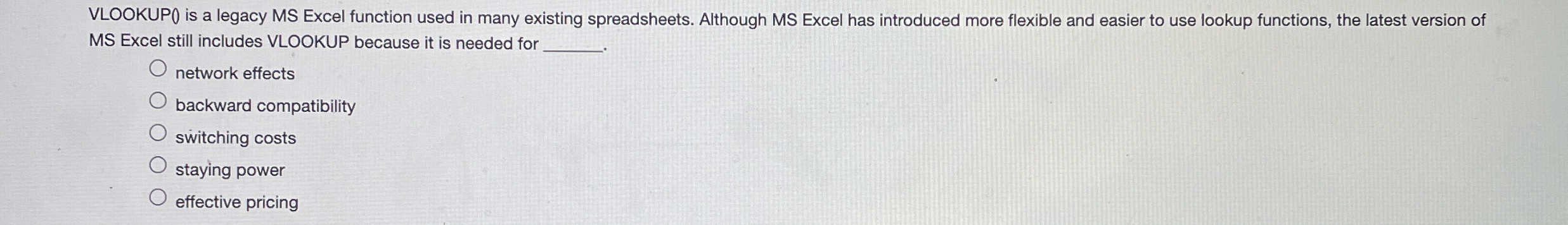  VLOOKUP0 is a legacy MS Excel function used in many existing
