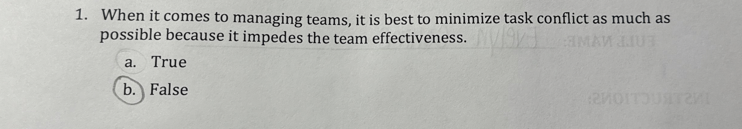  When it comes to managing teams, it is best to minimize