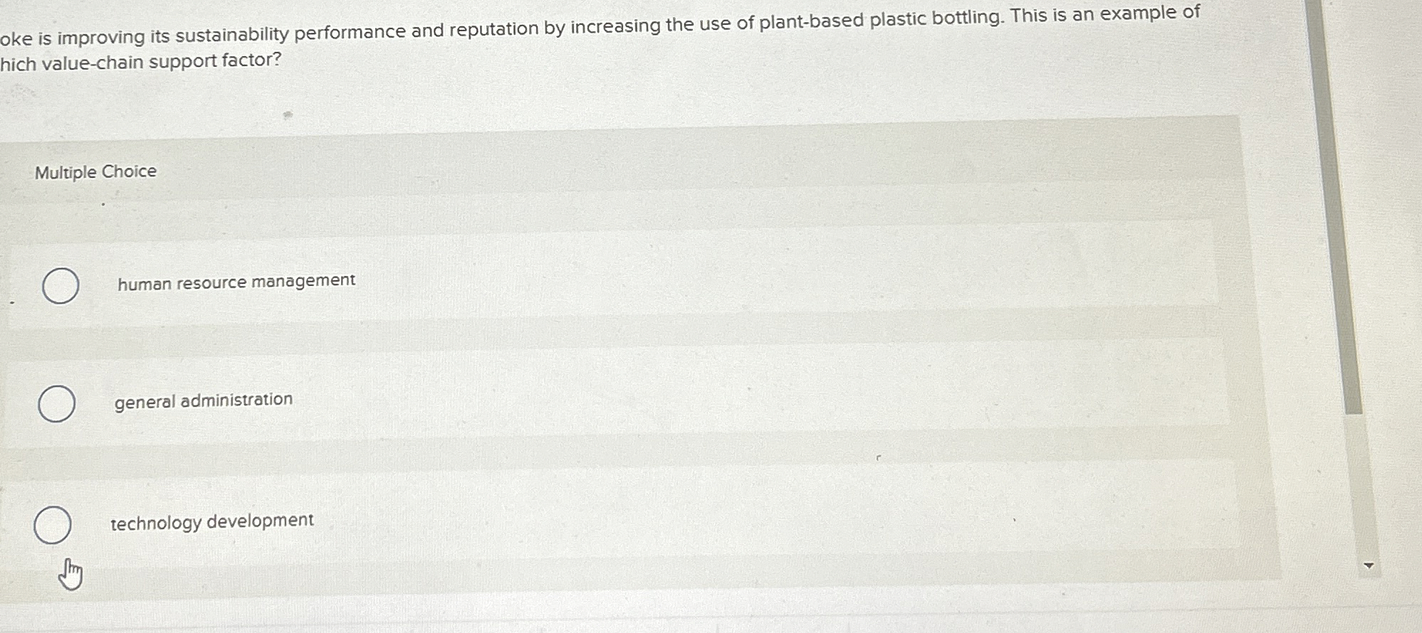  oke is improving its sustainability performance and reputation by increasing the