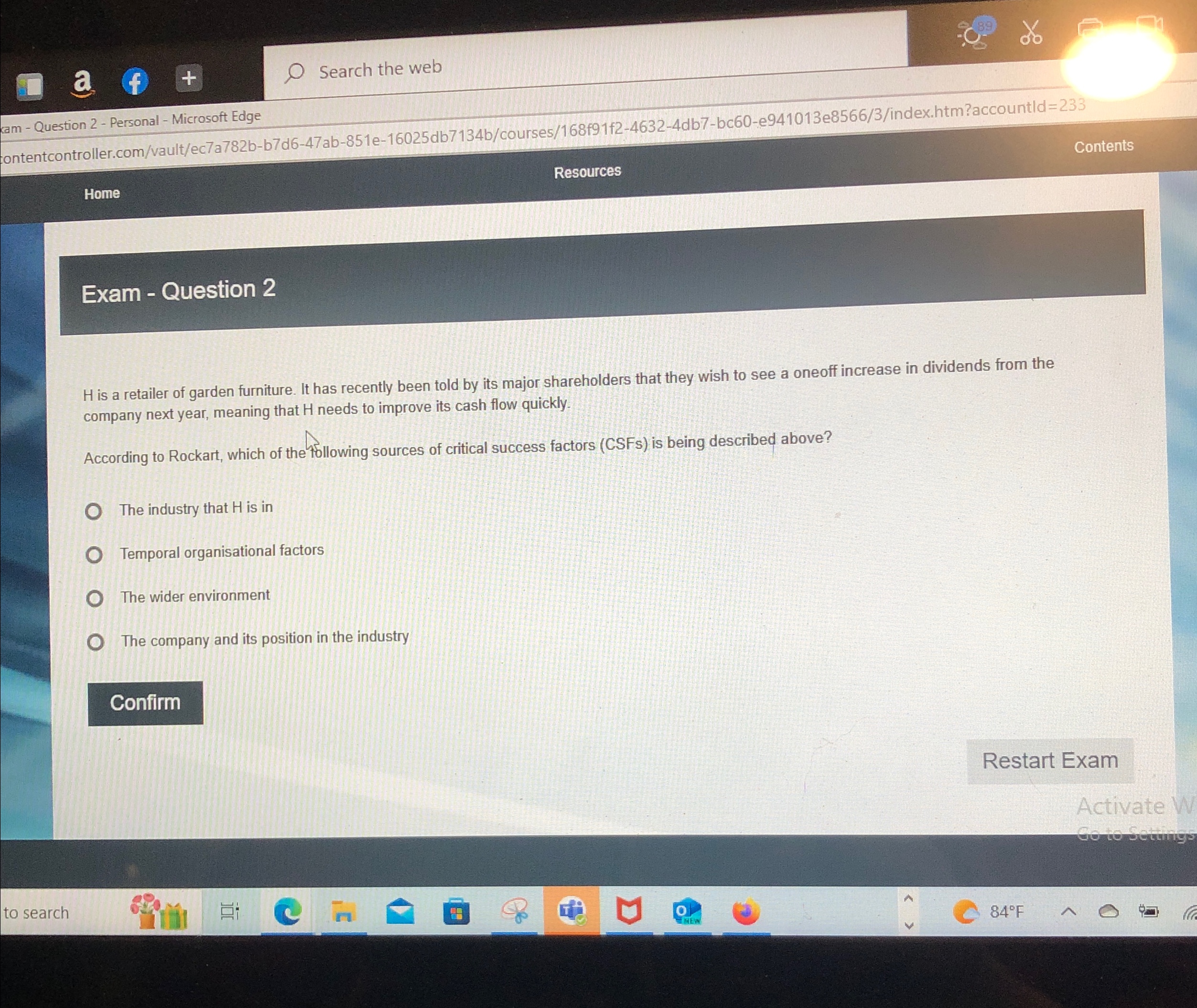  Search the web o Search the web Question 2- Personal -