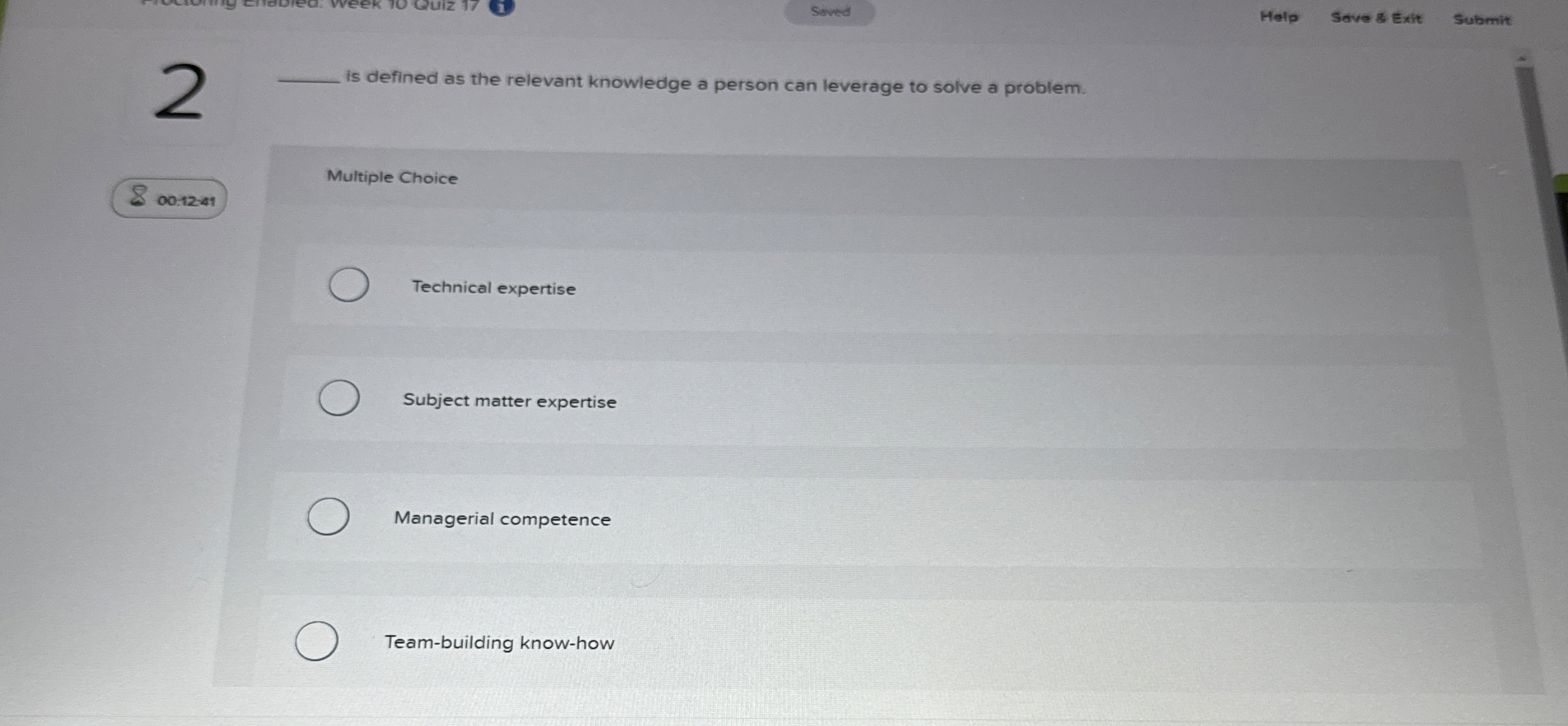  Soved Help Seve & Exit Submit 2 q, is defined as