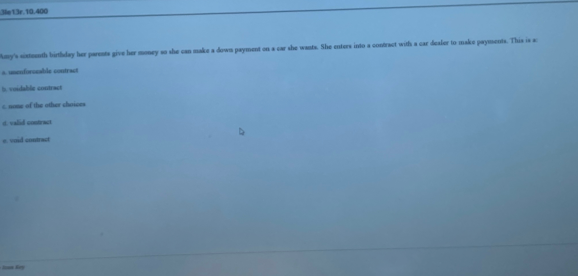  3 le 13x,10.400 Amy's sixtecuth birthday her parents give her money