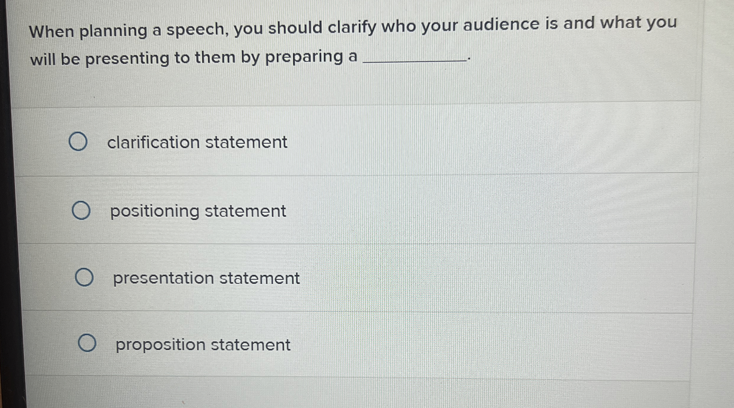  A presentation is a two-way conversation between the presenter and the