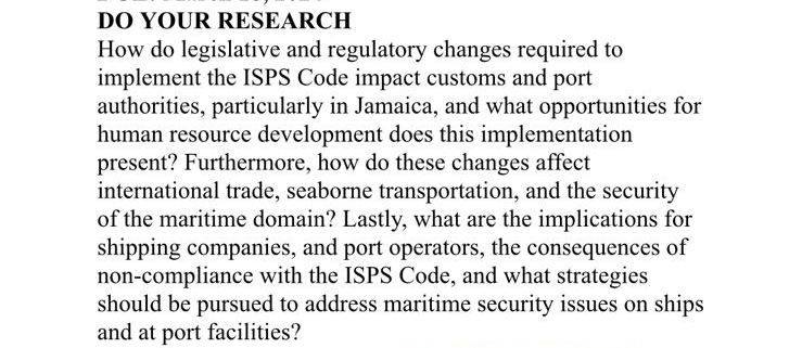  DO YOUR RESEARCH How do legislative and regulatory changes required to