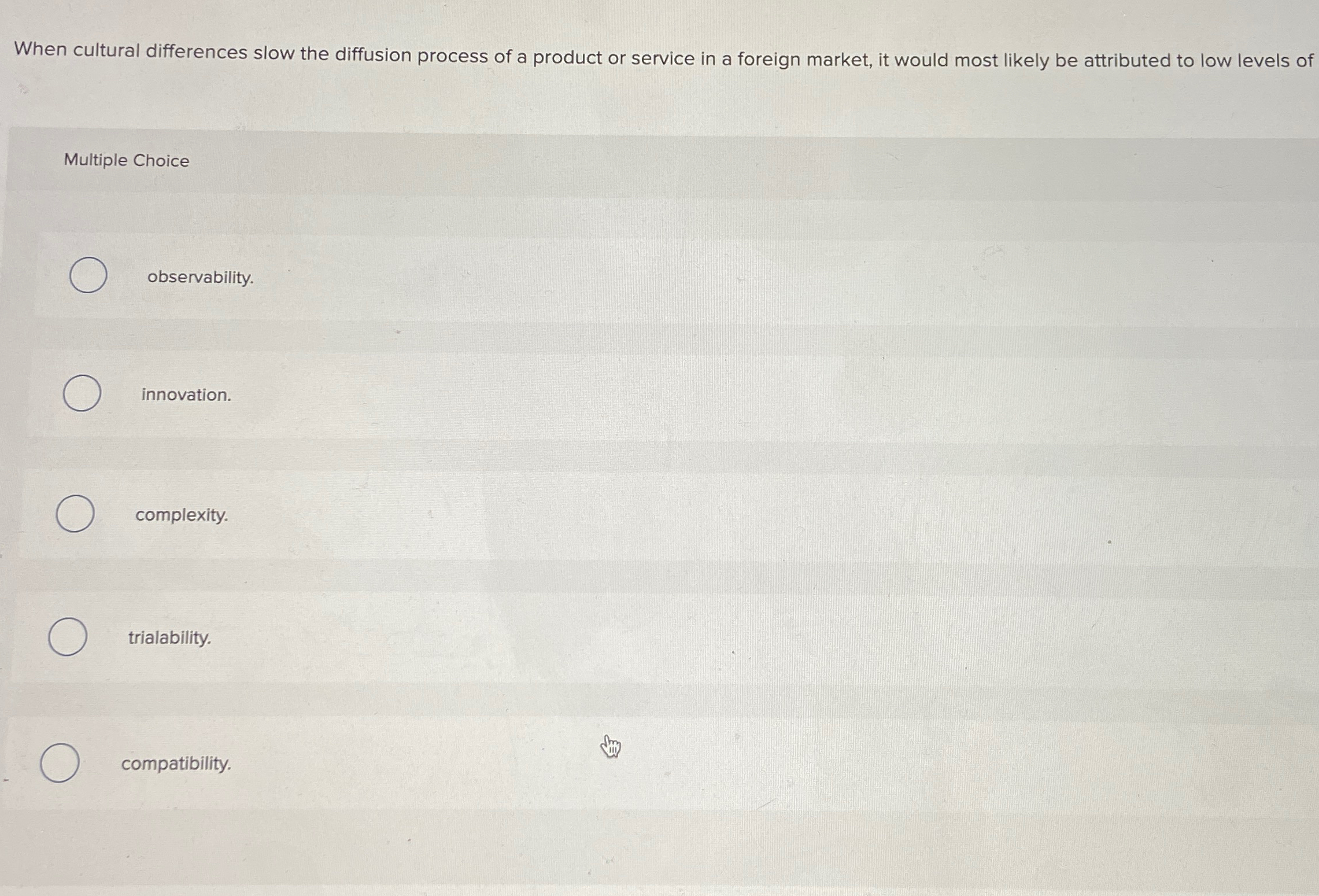  When cultural differences slow the diffusion process of a product or